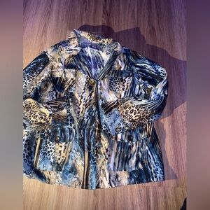 Chicos Animal Print Women's Top